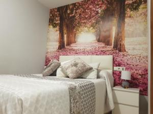Postel nebo postele na pokoji v ubytování Apartamento Ciudad del Tajo