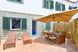 A patio or other outdoor area at Casa Partenope