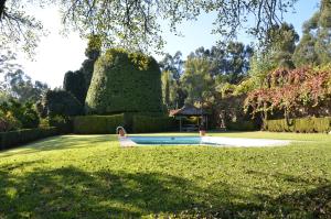 Um jardim em Villa Margaridi
