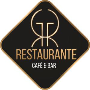 a sign for a restaurant cafe and bar at Hotel Raldos Inn in Salamanca