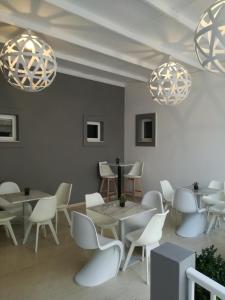 Posezení v ubytování Galaxy Hotel