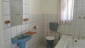 Koupelna v ubytování Lentswe Lodge