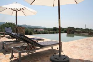 Poolen vid eller i närheten av Casa da Pedra-Quinta do Briando