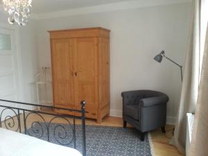 Ein Bett oder Betten in einem Zimmer der Unterkunft Haus MeerZeit