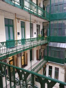En balkong eller terrasse på Viktoria Luxury Apartment