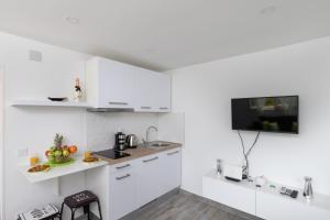 Kuchyňa alebo kuchynka v ubytovaní Apartment Semi