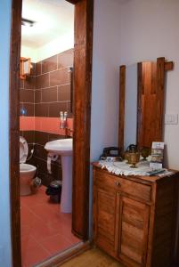 Koupelna v ubytování Guest House Salaria + 37 fotografií