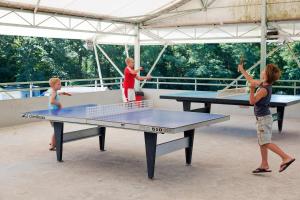 Stalo tenisas apgyvendinimo įstaigoje Camping Parc de Fierbois arba netoliese