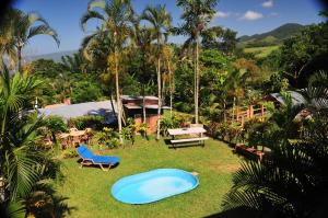 A view of the pool at Ecobiosfera or nearby