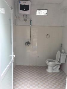 Phòng tắm tại Bac Ha Boutique Homestay