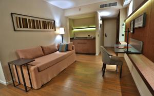 Posezení v ubytování Mulen Hotel Tandil