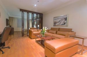Un lugar para sentarse en Best Western Plus Doha