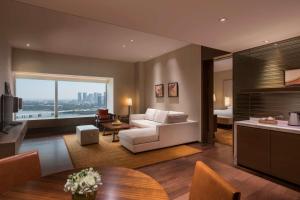 Posezení v ubytování Hyatt Regency Xiamen Wuyuanwan