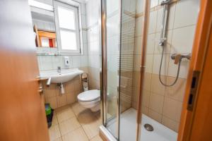 Kúpeľňa v ubytovaní Aqua Hotel Termál