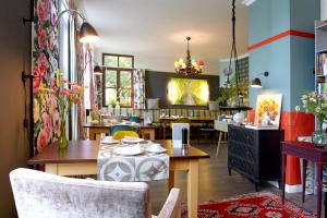 Posezení v ubytování Fährhaus Meißen B&B