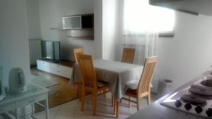 TV a/nebo společenská místnost v ubytování Apartment