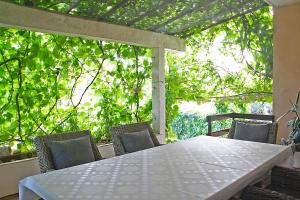 Vonkajšia záhrada v ubytovaní Villa Perla
