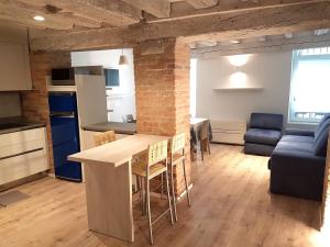 Kuchyň nebo kuchyňský kout v ubytování CORTE SCONTA Mini-Loft
