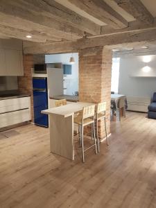 Kuchyň nebo kuchyňský kout v ubytování CORTE SCONTA Mini-Loft