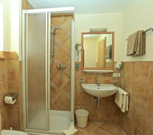 Kúpeľňa v ubytovaní Seeapart Pöder