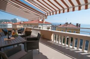 Balkón alebo terasa v ubytovaní Iva, Opatija centar