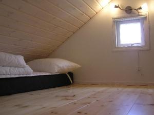 Postel nebo postele na pokoji v ubytování Nivå Camping & Cottages