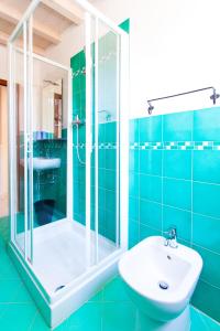 Et badeværelse på Villa Emilia