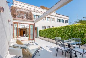 Svalir eða verönd á Hotel Ai Cavalieri di Venezia