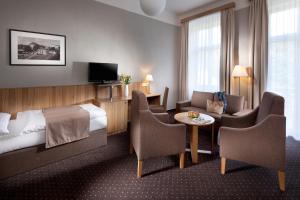 Badenia Hotel Praha客房内的一张或多张床位