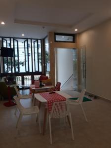 Area soggiorno di Tabii hotel