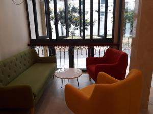 Area soggiorno di Tabii hotel