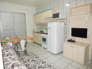 Köök või kööginurk majutusasutuses Paraiso das Aguas