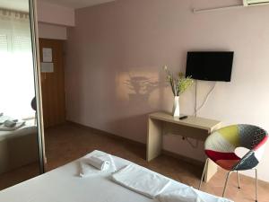 TV a/nebo společenská místnost v ubytování Guest house IVO + 35 fotografií