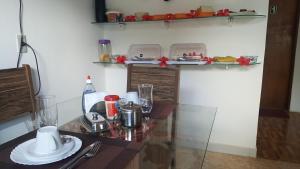 Kuchyň nebo kuchyňský kout v ubytování Flat Visual do Porto