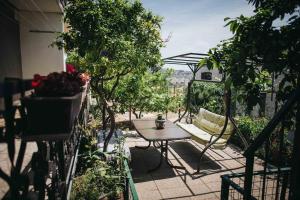 Zahrada ubytování Apartment Danica