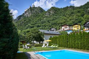 Bazén v ubytování Residence Laitacherhof - Modern Apartments with Outside Pool nebo v jeho okolí