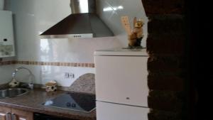 Kuchyň nebo kuchyňský kout v ubytování Vivienda Vacacional El Navariegu 1