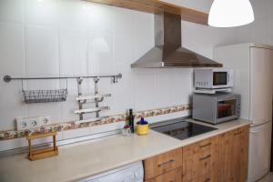 Kuchyň nebo kuchyňský kout v ubytování Apartamento Torcal Écija
