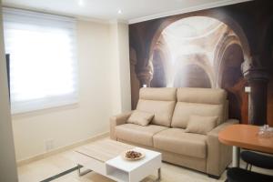 Posezení v ubytování Apartamento Ciudad del Tajo