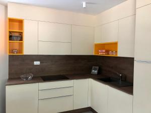 Kuchyň nebo kuchyňský kout v ubytování Apartmani Izvor - Tuheljske Toplice