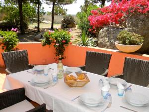 Jídlo v vily nebo okolí