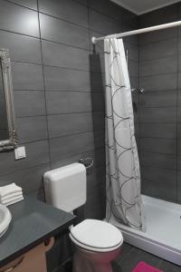 Koupelna v ubytování Apartments Hedona