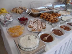 Comida no apart-hotel ou em algum lugar perto
