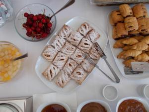 Comida no apart-hotel ou em algum lugar perto
