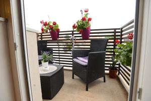 Ruang duduk di Apartment Lux Lomina
