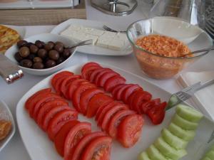 Comida no apart-hotel ou em algum lugar perto