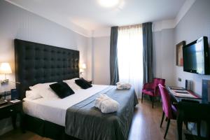 Postel nebo postele na pokoji v ubytování La Casa de la Trinidad