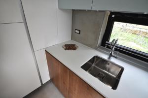 Kuchyň nebo kuchyňský kout v ubytování Casa Fogoler Fažana