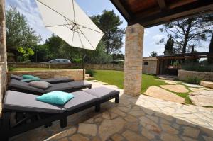 Zahrada ubytování Casa Fogoler Fažana