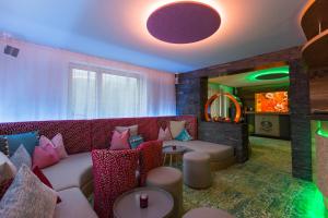 Χώρος καθιστικού στο Hotel Lucia - 3 Sterne Superior